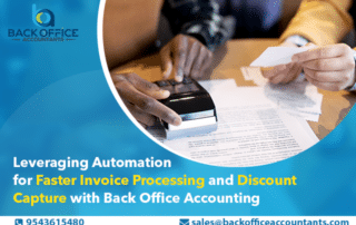 Leveraging Automation for Faster Invoice Processing and Discount Capture with Back Office Accounting