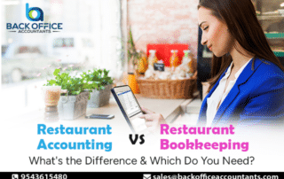 Restaurant Accounting vs Restaurant Bookkeeping