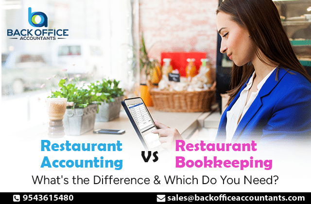 Restaurant Accounting vs Restaurant Bookkeeping