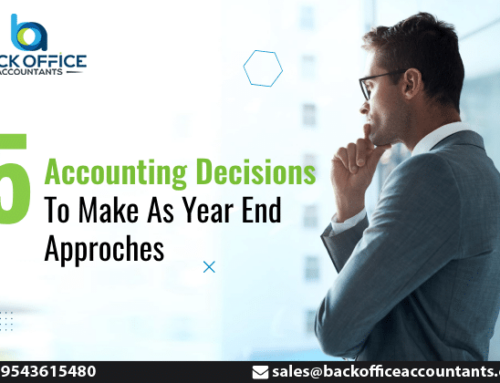 5 Accounting Decisions To Make As Year-End Approaches